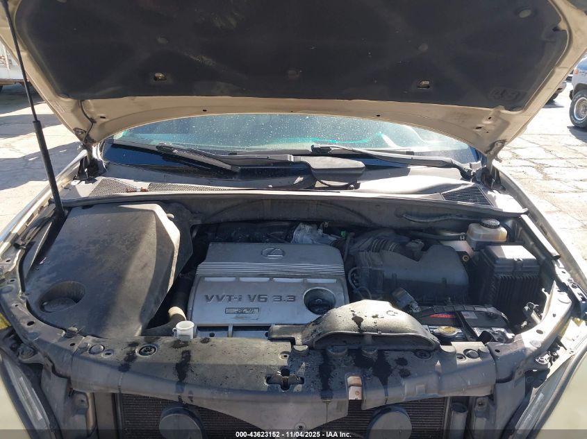 2005 Lexus Rx 330 VIN: JTJHA31U450080524 Lot: 43623152