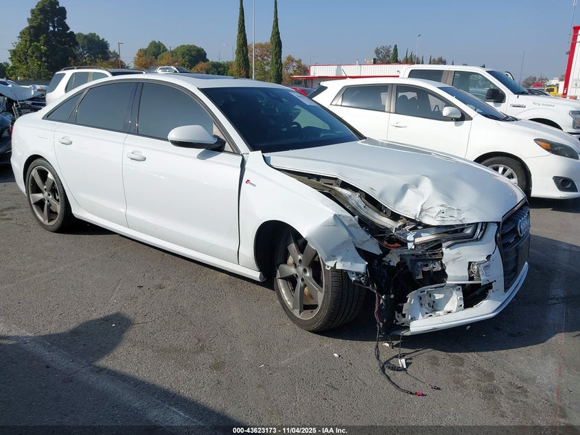 2015 AUDI A6 3.0T PREMIUM PLUS - WAUHGAFC3FN004140