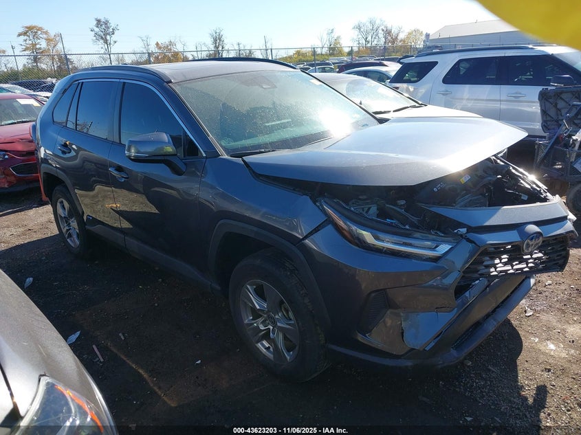 2022 TOYOTA RAV4 HYBRID XLE - 4T3RWRFV8NU077540