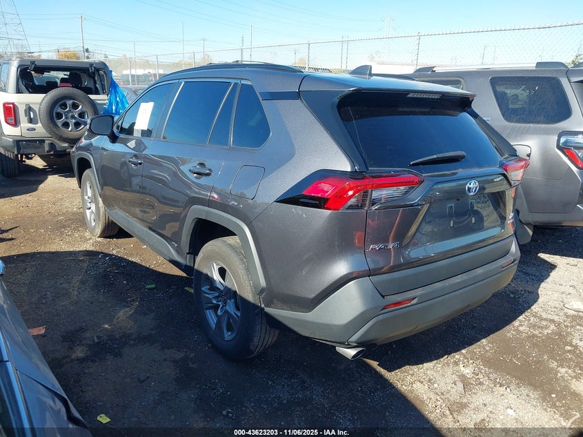 2022 TOYOTA RAV4 HYBRID XLE - 4T3RWRFV8NU077540
