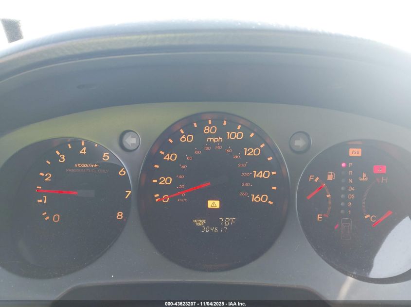 2000 Acura Rl 3.5 VIN: JH4KA9656YC011476 Lot: 43623207