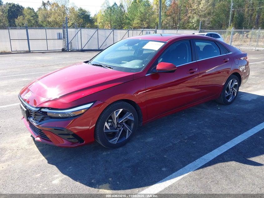 VIN KMHLS4DG3SU906088 2025 HYUNDAI ELANTRA SEL CONVENIENCE