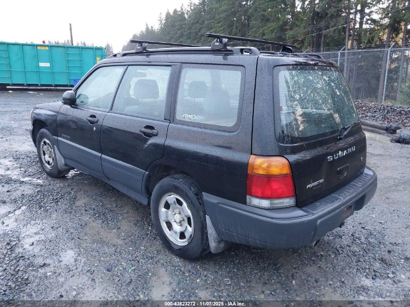JF1SF6350YH716661 2000 SUBARU FORESTER photo no. 3