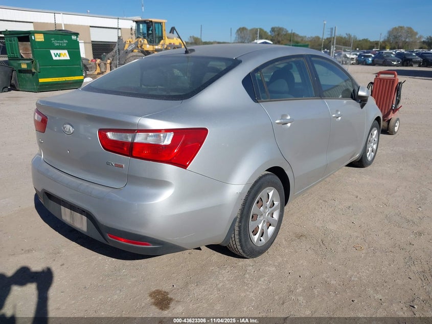 2013 KIA RIO EX - KNADN4A39D6103467