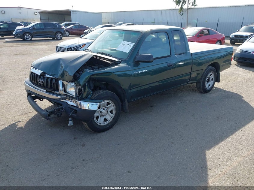 5TEVL52N52Z110693 2002 TOYOTA TACOMA photo no. 2