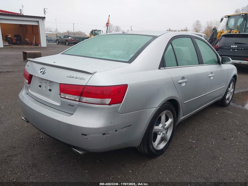 5NPEU46F28H371303 2008 HYUNDAI SONATA photo no. 4