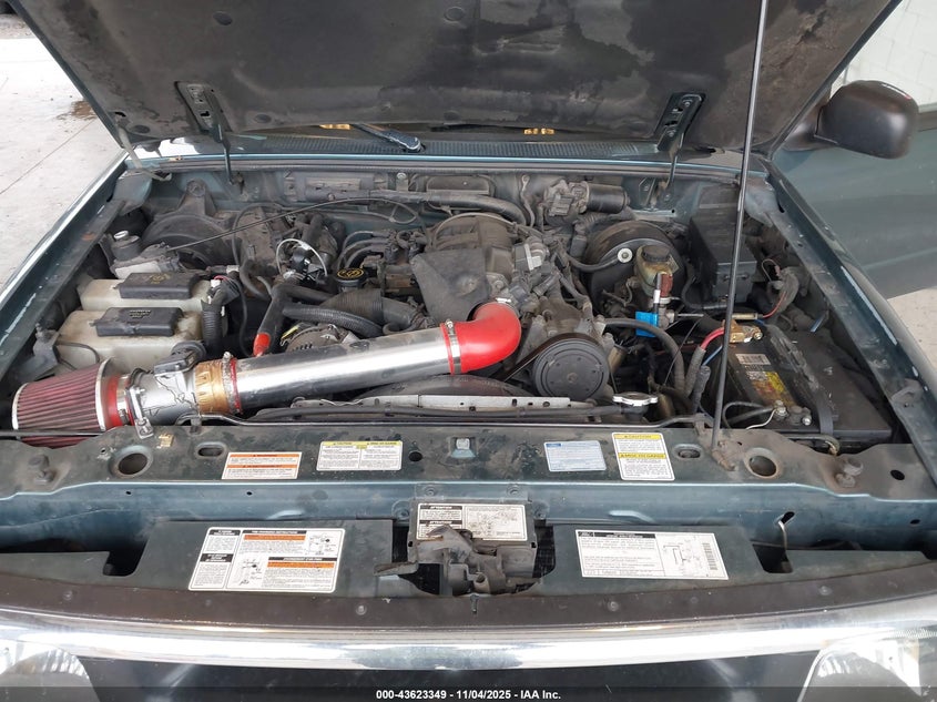 1997 Ford Ranger Splash/Xlt VIN: 1FTCR14X4VPB33858 Lot: 43623349