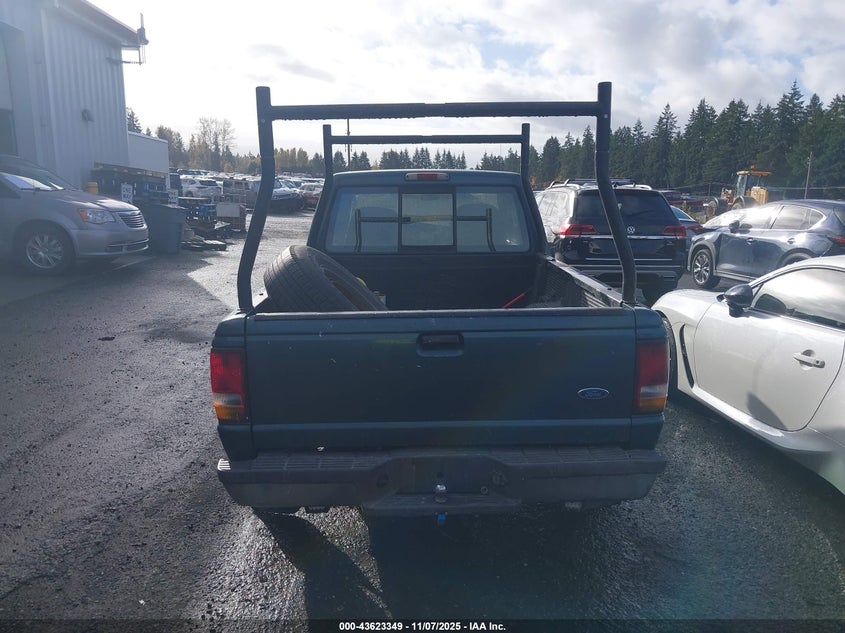 1997 Ford Ranger Splash/Xlt VIN: 1FTCR14X4VPB33858 Lot: 43623349