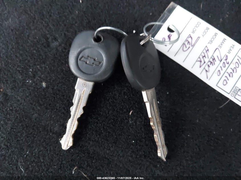 2010 Chevrolet Hhr Lt VIN: 3GNBACDV0AS549910 Lot: 43623365