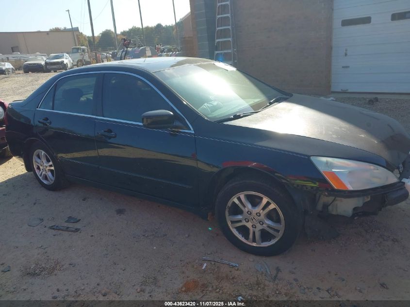 2007 Honda Accord 2.4 Ex VIN: 1HGCM56857A142491 Lot: 43623420