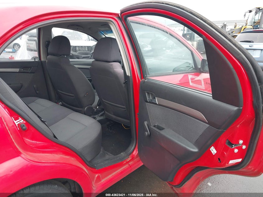 2009 Chevrolet Aveo Lt VIN: KL1TD56EX9B384721 Lot: 43623421