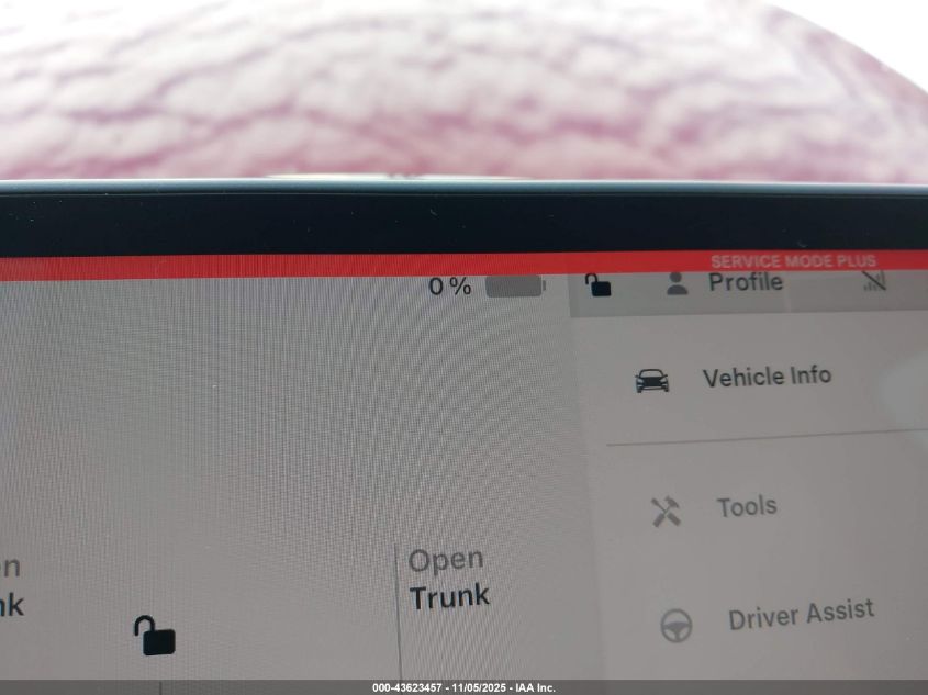 2023 Tesla Model Y Performance Dual Motor All-Wheel Drive VIN: 7SAYGDEF1PF924285 Lot: 43623457