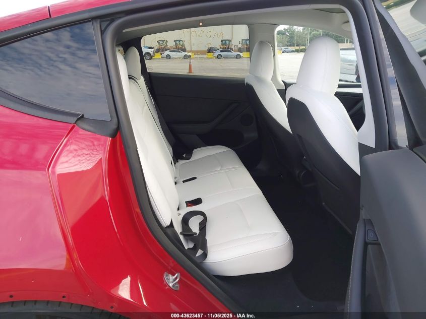 2023 Tesla Model Y Performance Dual Motor All-Wheel Drive VIN: 7SAYGDEF1PF924285 Lot: 43623457