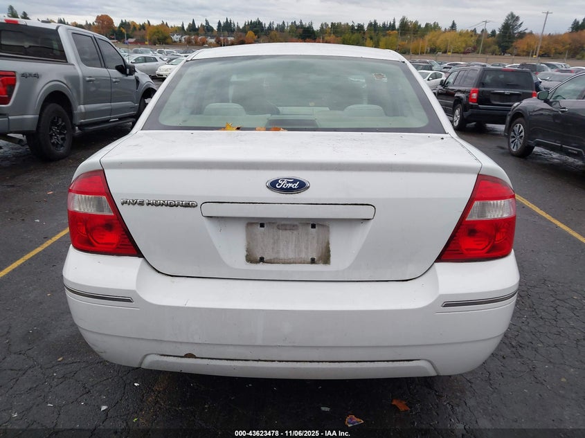 2005 Ford Five Hundred Se VIN: 1FAFP23195G125010 Lot: 43623478