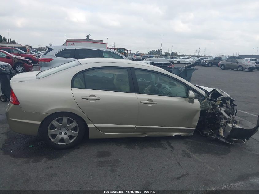 2007 Honda Civic Lx VIN: JHMFA16527S002197 Lot: 43623485