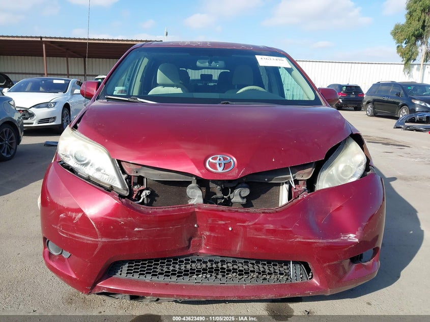2014 TOYOTA SIENNA LE V6 8 PASSENGER 5TDKK3DC2ES422736