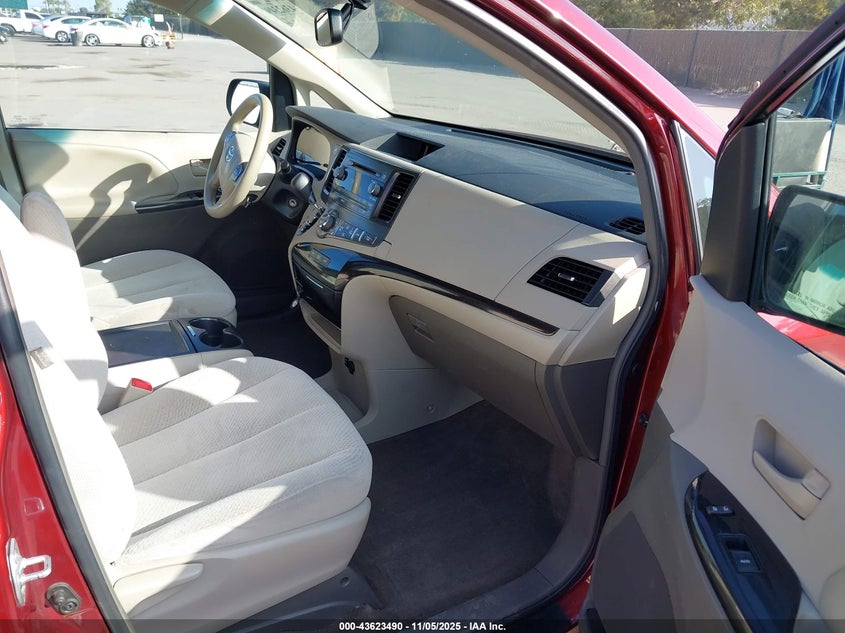 2014 TOYOTA SIENNA LE V6 8 PASSENGER 5TDKK3DC2ES422736