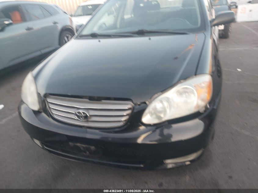 2003 Toyota Corolla S VIN: 1NXBR32E43Z142918 Lot: 43623491