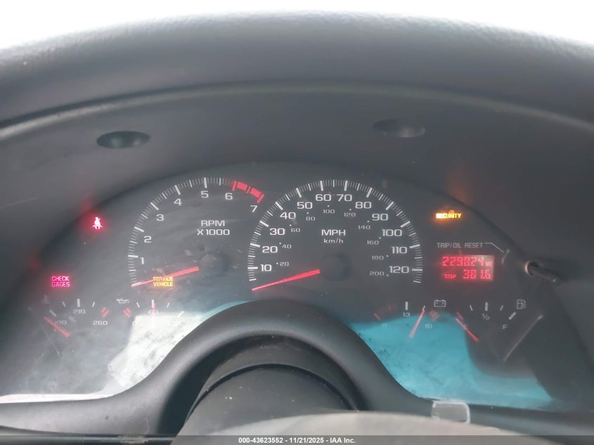 2002 Chevrolet Camaro VIN: 2G1FP22K622136031 Lot: 43623552