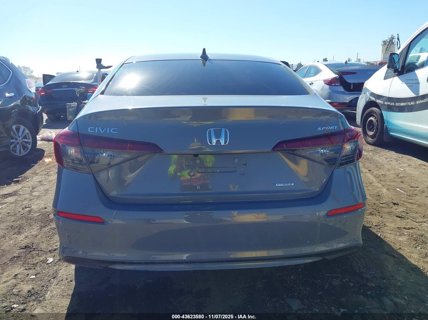 2025 HONDA CIVIC HYBRID SPORT/SPORT TOURING 2HGFE4F80SH353743