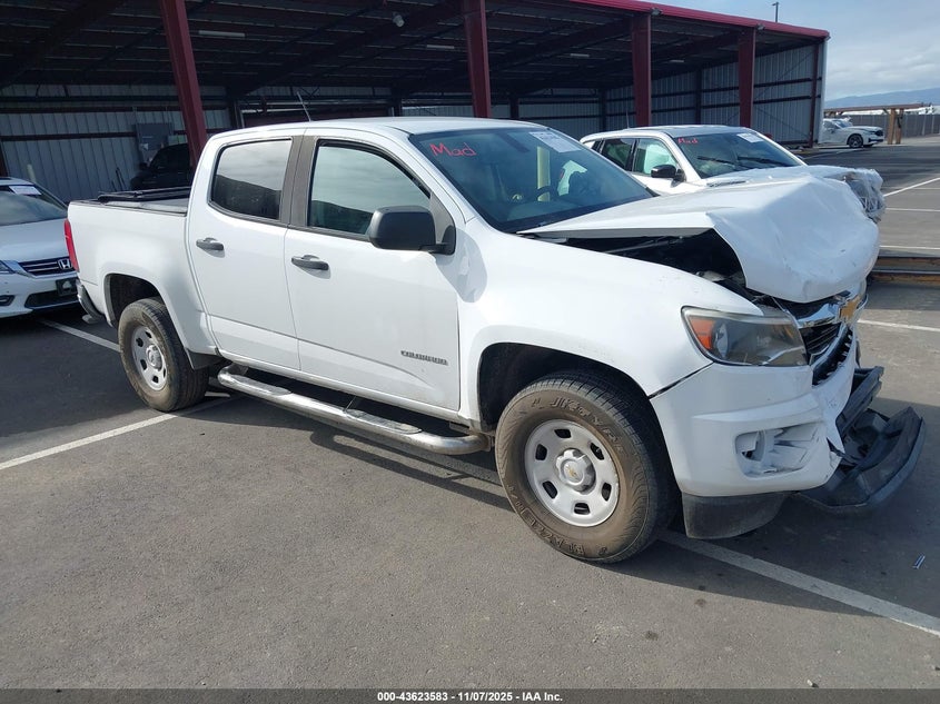 2017 CHEVROLET COLORADO WT - 1GCGSBEN5H1253491