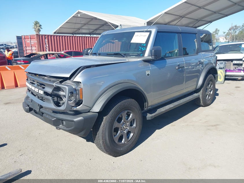 Vin: 1fmde7bh2rla66989, lot: 44118768, ford bronco big bend 20242