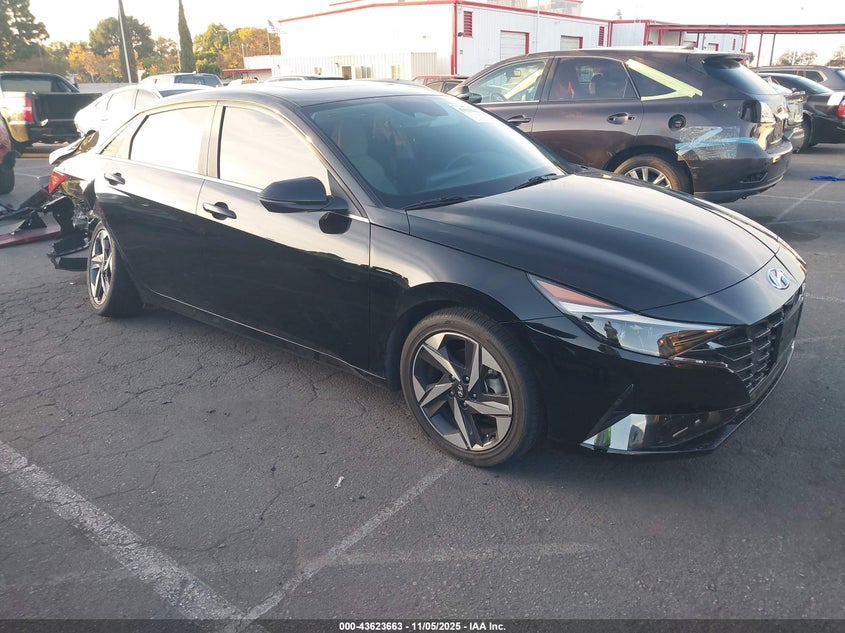 2023 HYUNDAI ELANTRA HYBRID LIMITED - KMHLN4AJ5PU074543