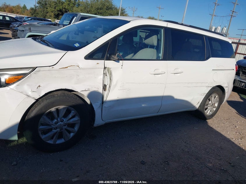2015 Kia Sedona Lx VIN: KNDMB5C14F6070183 Lot: 43623769