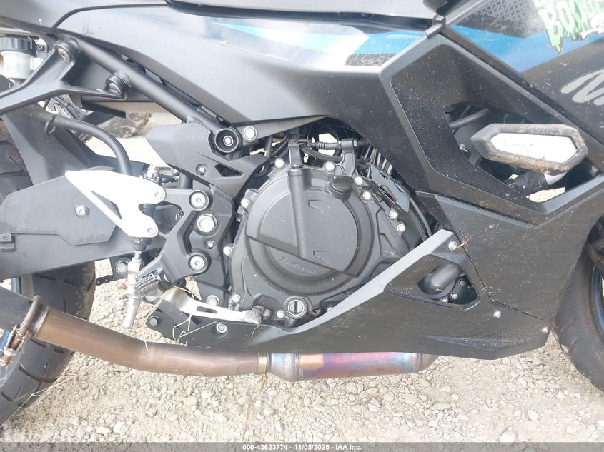 2025 Kawasaki Ex500 A/B VIN: ML5EXGJ14SDA52550 Lot: 43623774