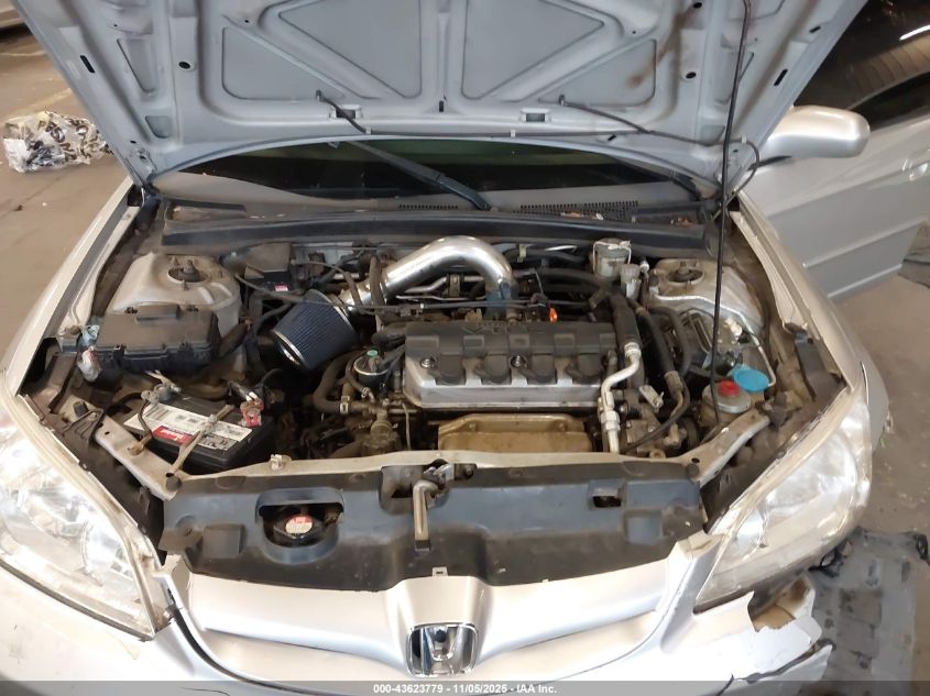 2005 Honda Civic Ex VIN: 1HGES25785L009358 Lot: 43623779