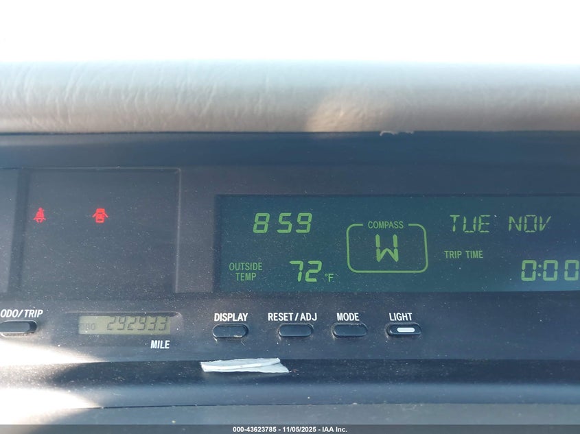 2002 Toyota Avalon Xls VIN: 4T1BF28B62U202261 Lot: 43623785