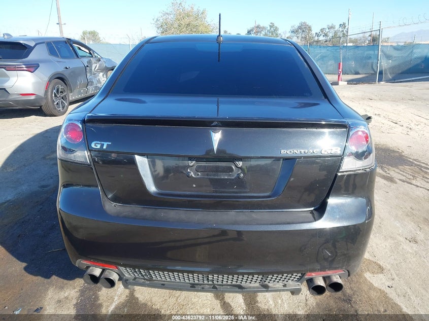 2008 Pontiac G8 Gt VIN: 6G2EC57Y78L139727 Lot: 43623792