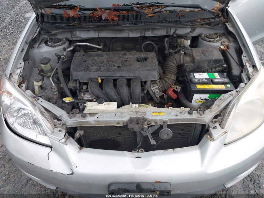 2008 Toyota Matrix VIN: 2T1KR32E68C713060 Lot: 43623802