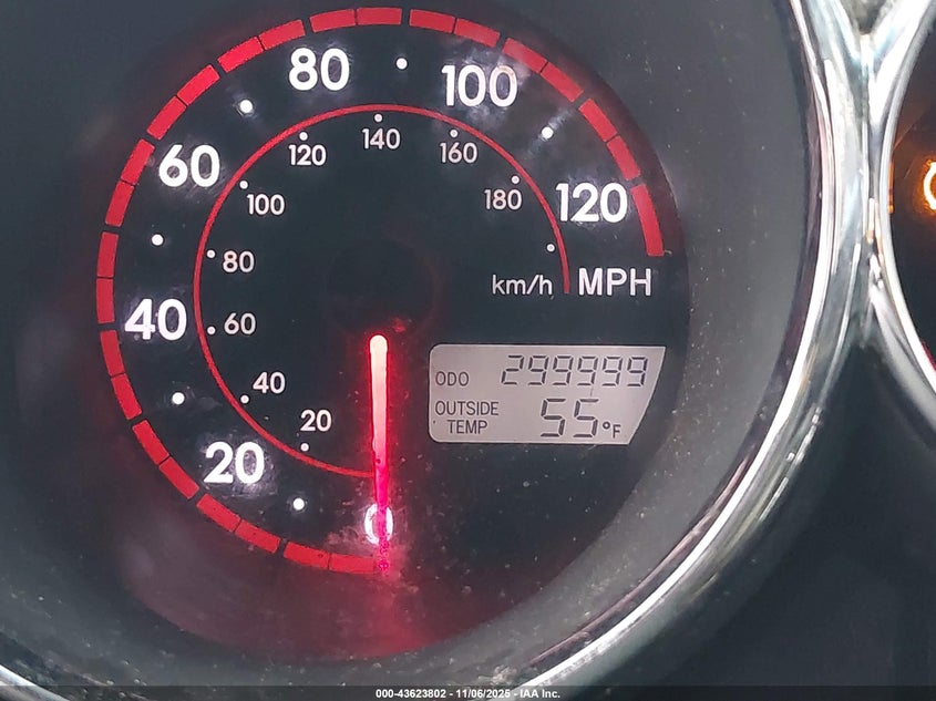 2008 Toyota Matrix VIN: 2T1KR32E68C713060 Lot: 43623802