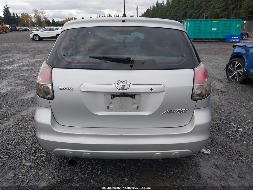 2008 Toyota Matrix VIN: 2T1KR32E68C713060 Lot: 43623802