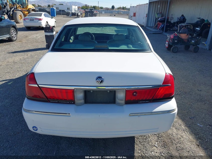 2002 Mercury Grand Marquis Ls VIN: 2MEFM75W92X656222 Lot: 43623812