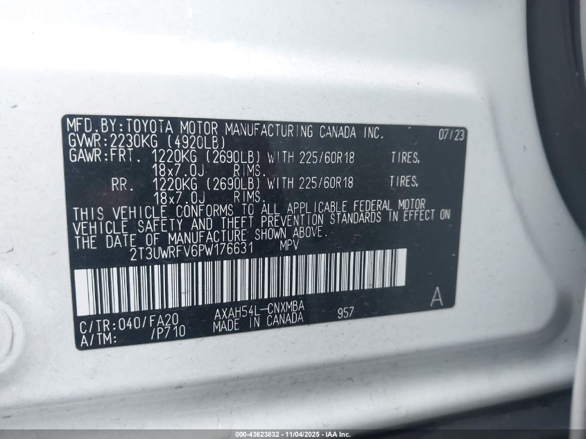 2023 TOYOTA RAV4 HYBRID WOODLAND EDITION - 2T3UWRFV6PW176631