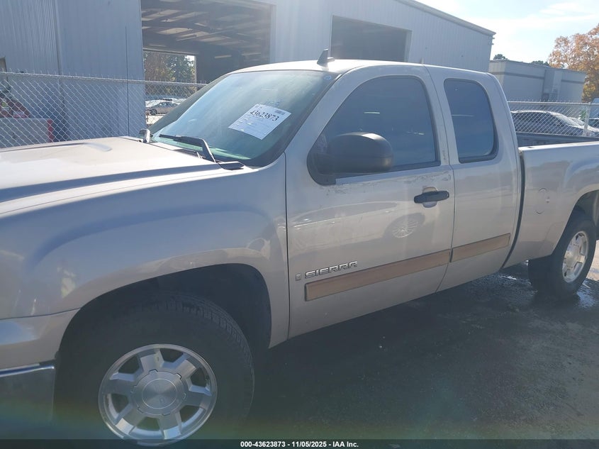 2007 GMC Sierra 1500 Sle1 VIN: 1GTEK19J27Z631906 Lot: 43623873