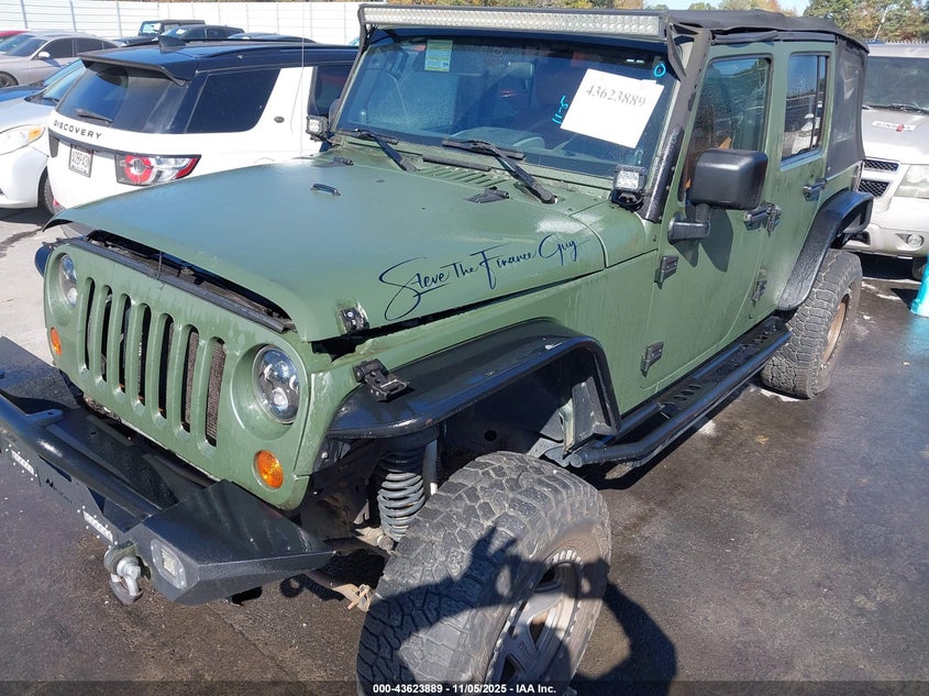 1J8GA59157L220076 2007 JEEP WRANGLER photo no. 2