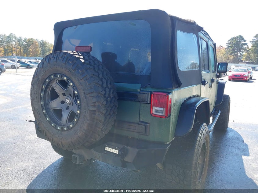 1J8GA59157L220076 2007 JEEP WRANGLER photo no. 4