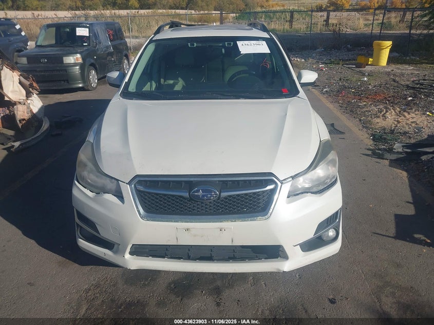 2016 SUBARU IMPREZA 2.0I SPORT LIMITED - JF1GPAY68G8276565