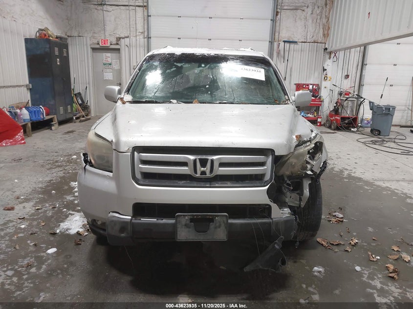 2006 Honda Pilot Ex-L VIN: 2HKYF18736H503171 Lot: 43623935