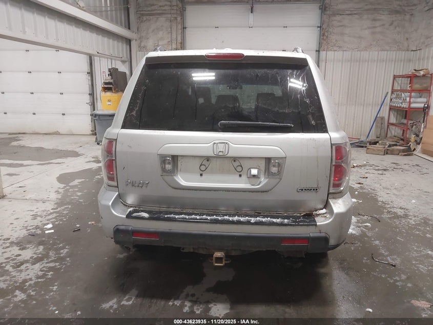 2006 Honda Pilot Ex-L VIN: 2HKYF18736H503171 Lot: 43623935