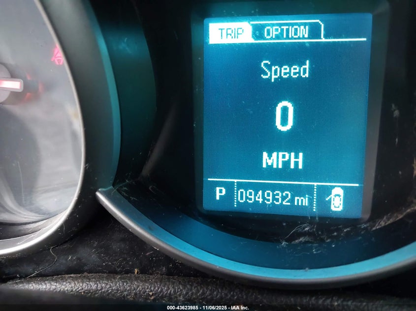 2015 CHEVROLET CRUZE 2LT AUTO 1G1PE5SB7F7287955