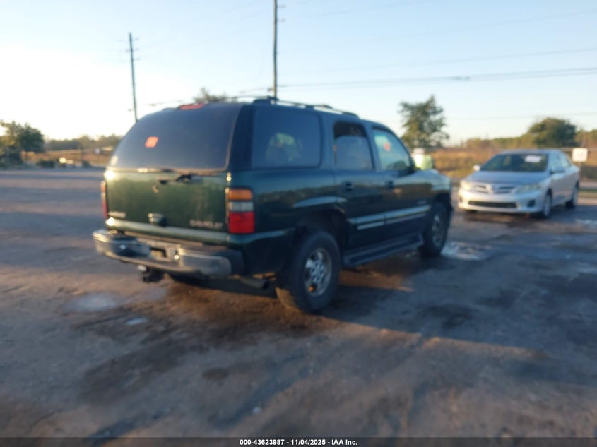 1GNEC13T31R189286 2001 CHEVROLET TAHOE photo no. 4
