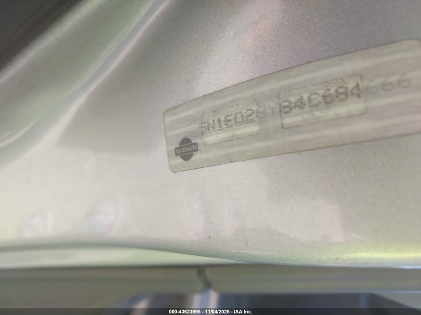 5N1ED28Y84C684666 2004 NISSAN XTERRA photo no. 9