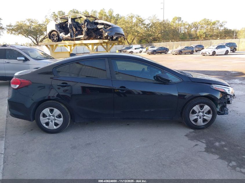 2017 Kia Forte Lx VIN: 3KPFK4A7XHE010089 Lot: 43624000