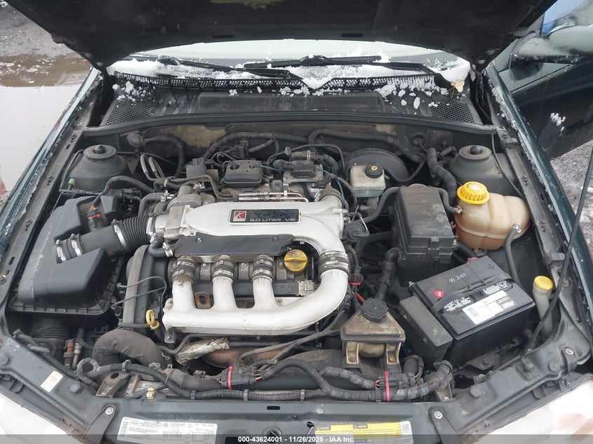 2000 Saturn Ls2 VIN: 1G8JW52R6YY613209 Lot: 43624001