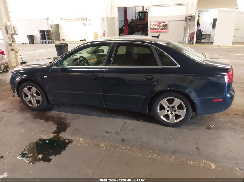 2006 Audi A4 2.0T VIN: WAUAF78E96A184754 Lot: 43624002