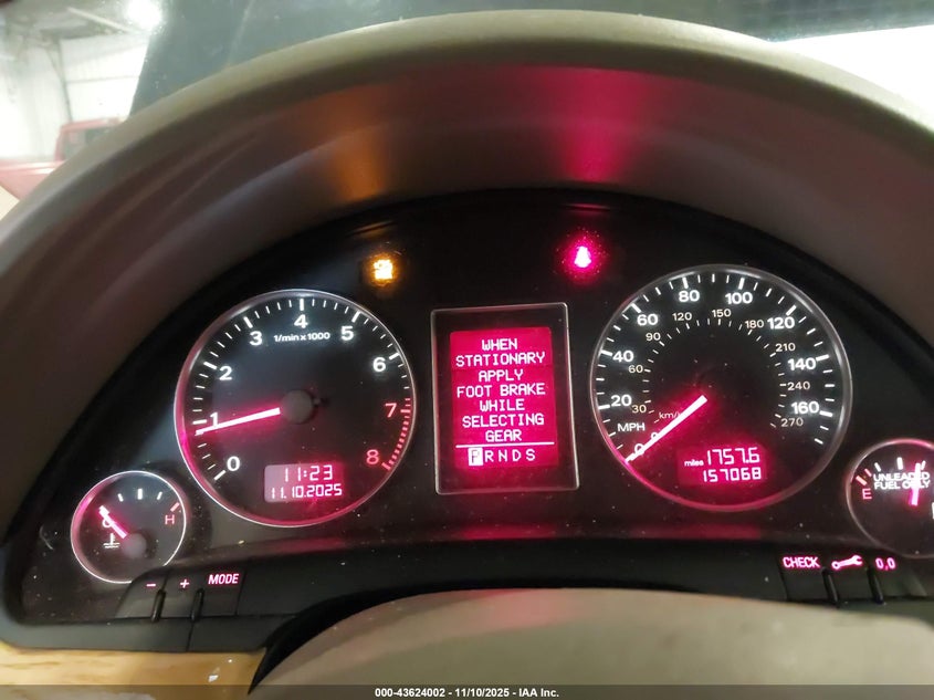 2006 Audi A4 2.0T VIN: WAUAF78E96A184754 Lot: 43624002